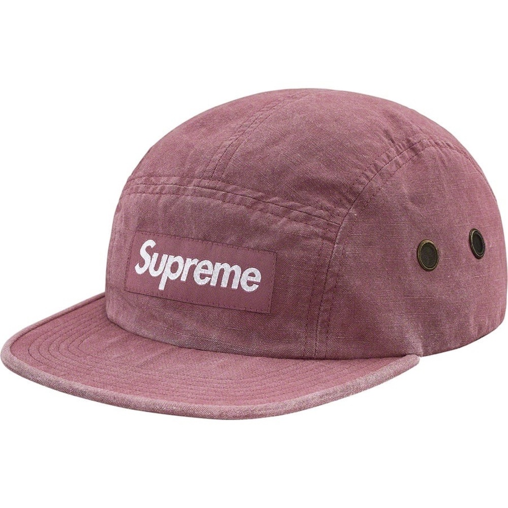 Purple Linen blend Supreme camp cap